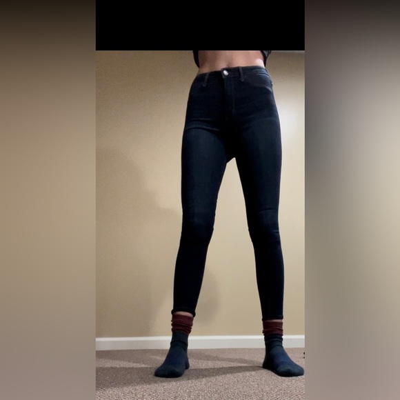 Hollister skinny high rise jeans size 1 s - Picture 3 of 5